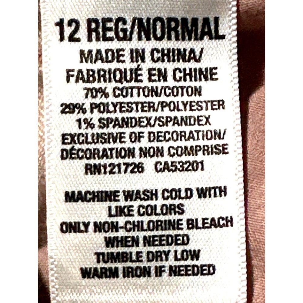 Aeropostale Sz 12 Pink High Waisted Jegging Skinny Stretch Denim Pants City Chic - Picture 7 of 12